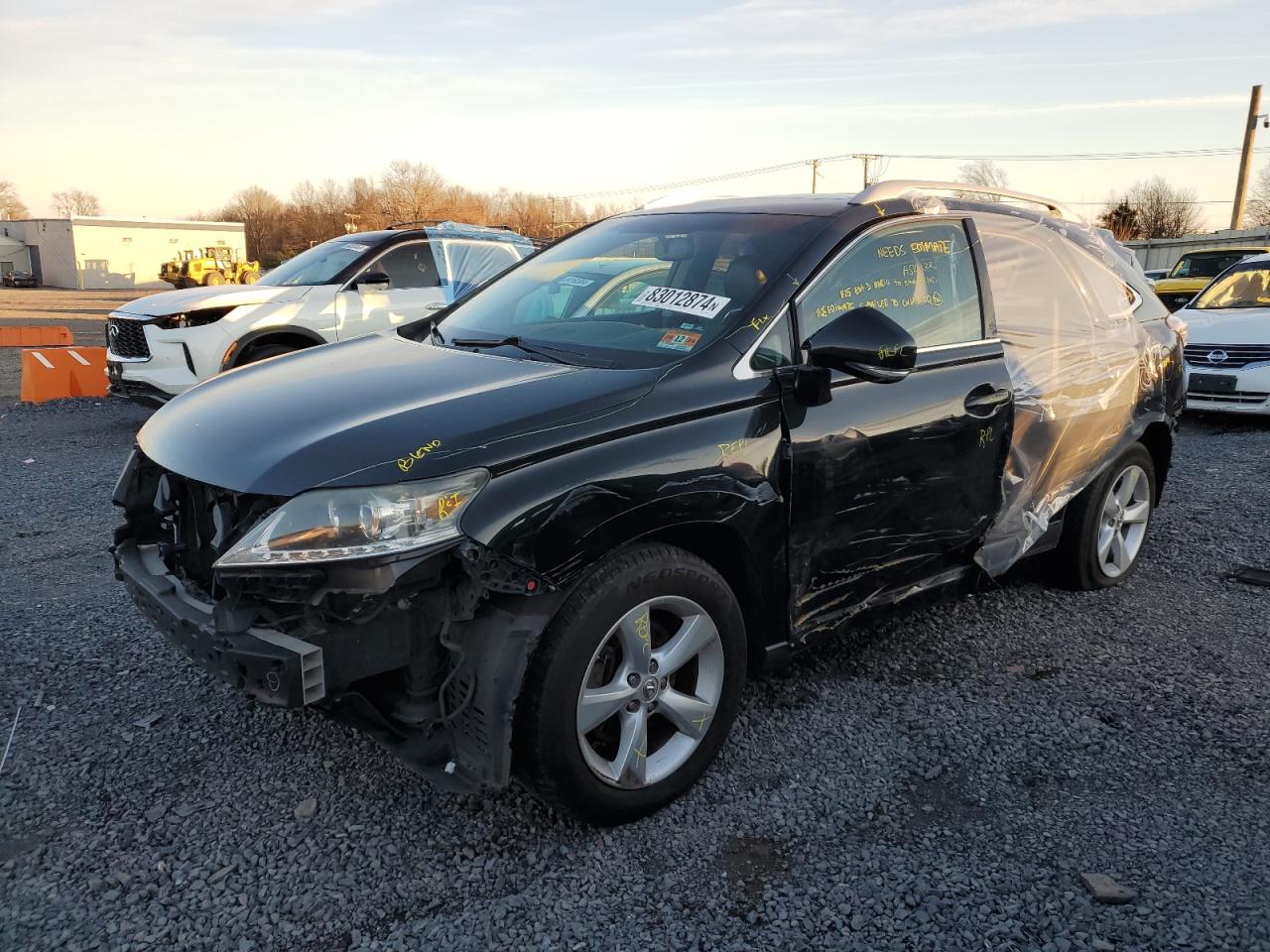 2015 Lexus Rx 350 Base   de vânzare în Hillsborough, NJ - Side