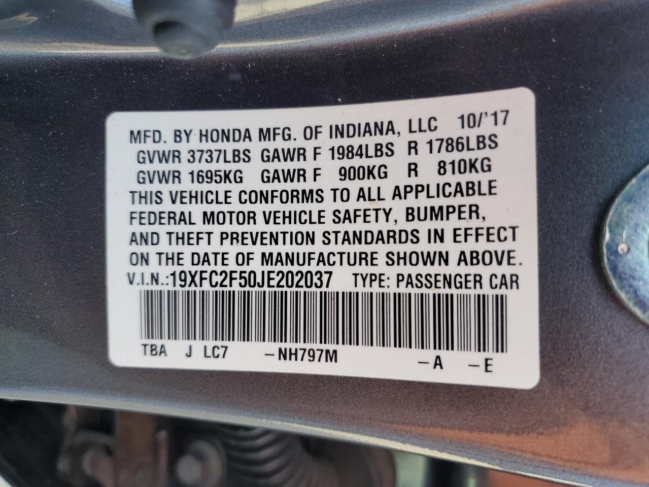 2018 Honda Civic - Image 13