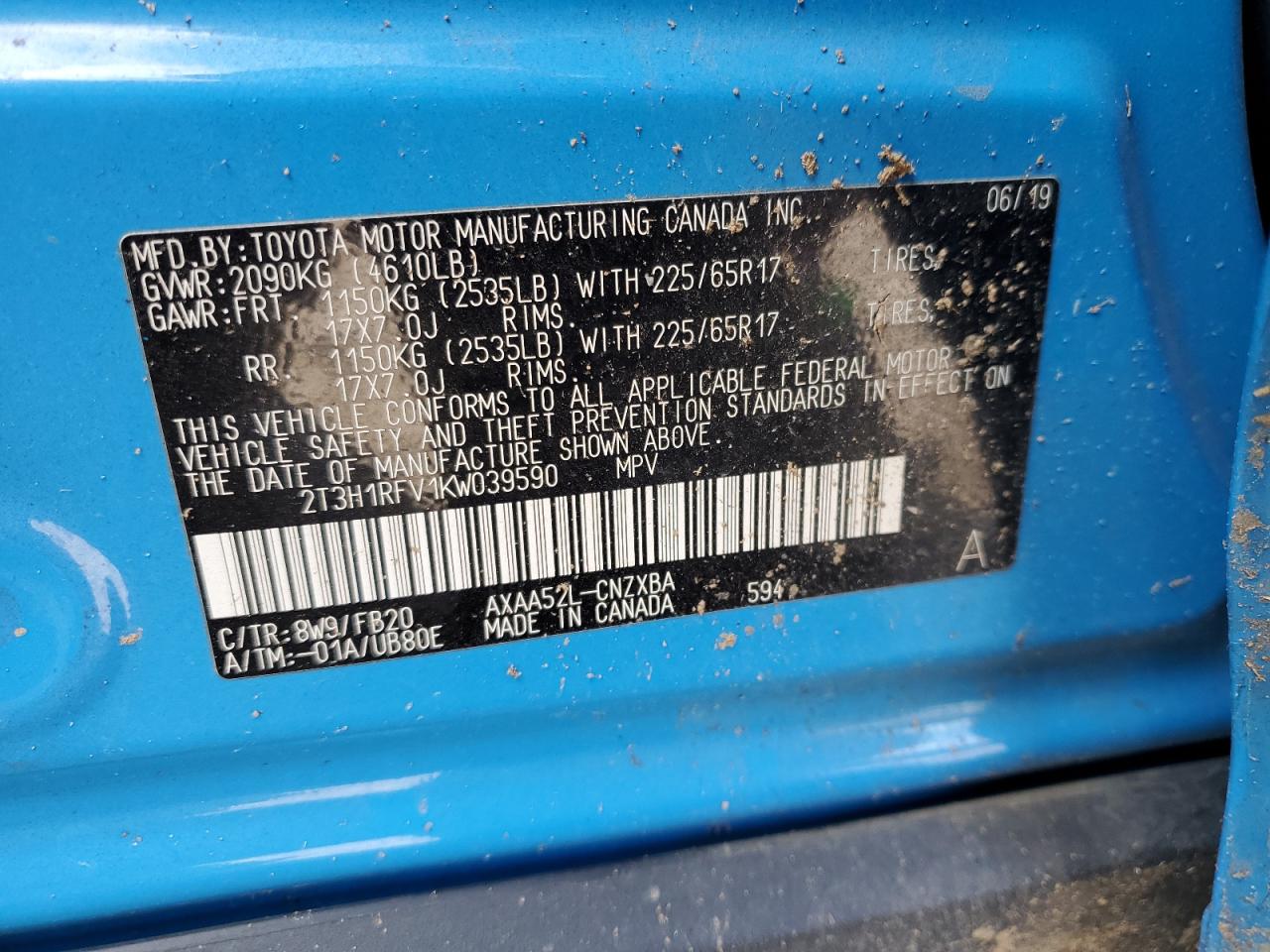 2019 Toyota RAV 4 - Image 16