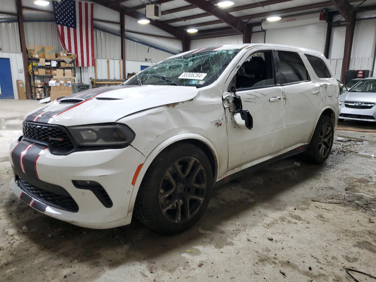 2021 Dodge Durango R/T na sprzedaż w West Mifflin, PA - Rollover