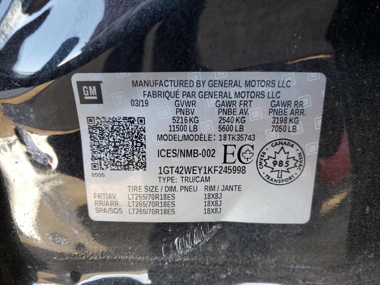 2019 GMC Sierra - Image 12