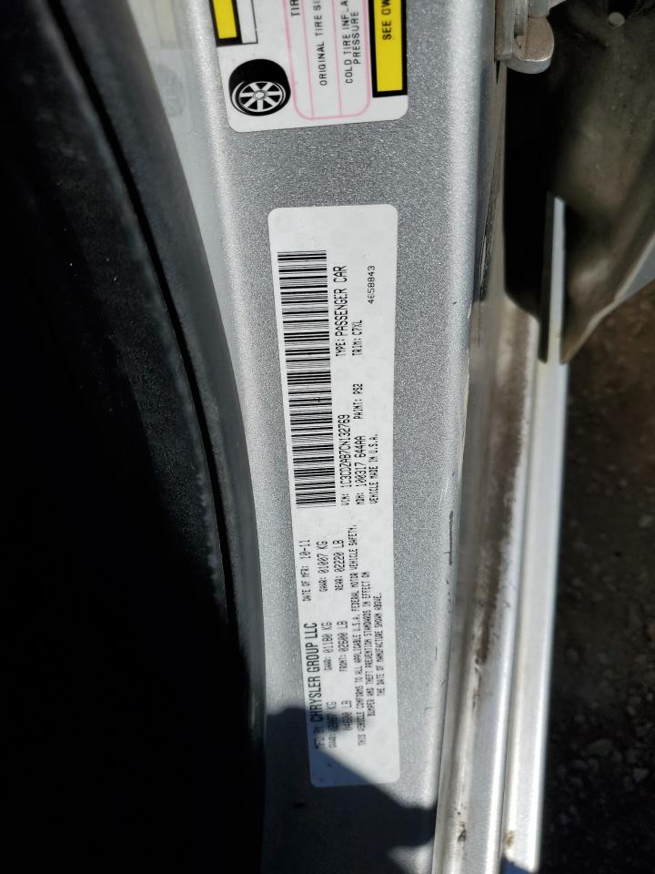 2012 Dodge Avenger Se VIN: 1C3CDZAB7CN132769 Lot: 83793844