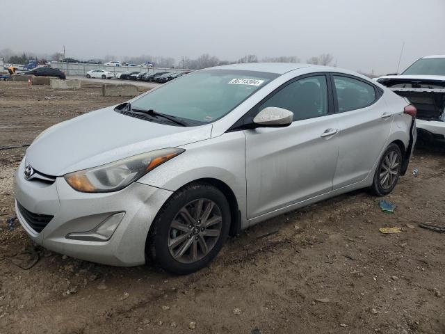 Sedans HYUNDAI ELANTRA 2016 Srebrny