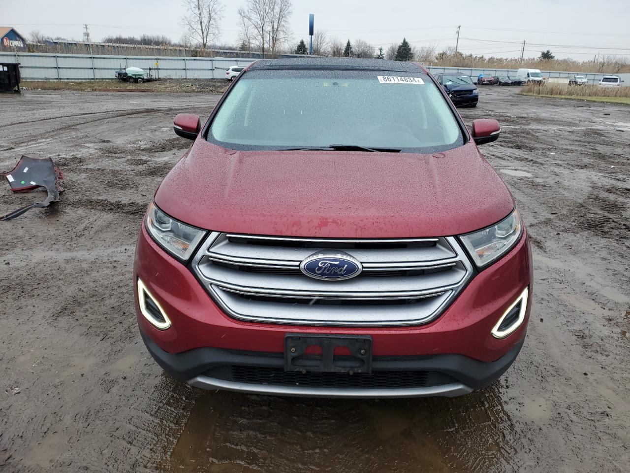 VIN 2FMPK4J80HBB34663 2017 FORD EDGE no.5