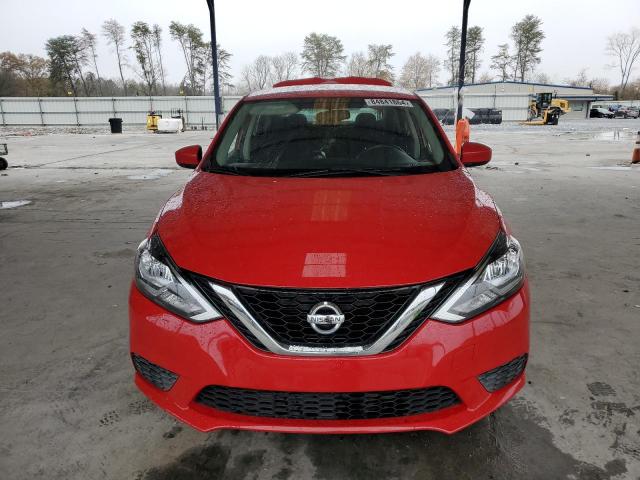  NISSAN SENTRA 2017 Czerwony