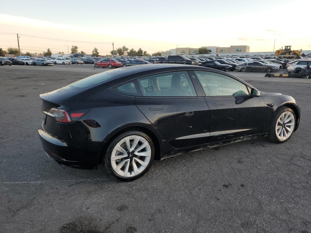 VIN 5YJ3E1EA7NF185677 2022 TESLA MODEL 3 no.3