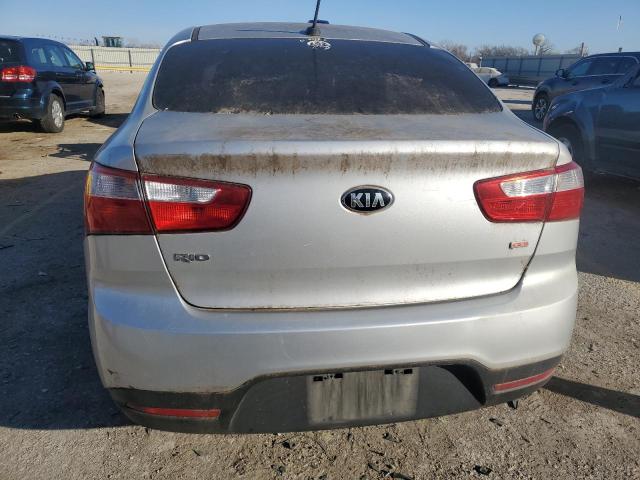  KIA RIO 2015 Сріблястий