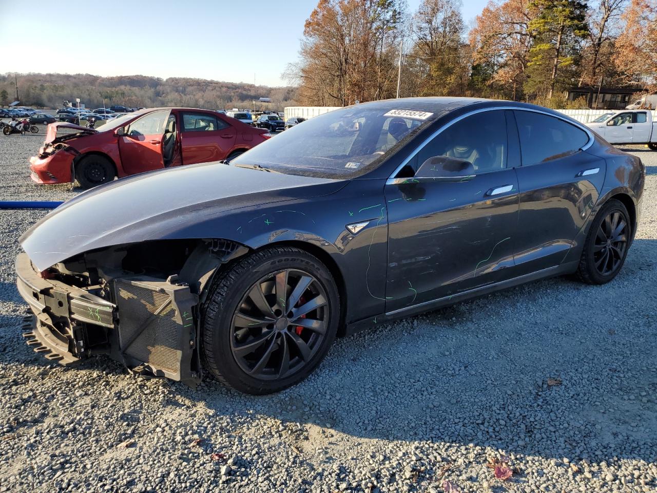 VIN 5YJSA1H26EFP62601 2014 TESLA MODEL S no.1