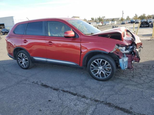  MITSUBISHI OUTLANDER 2016 Красный