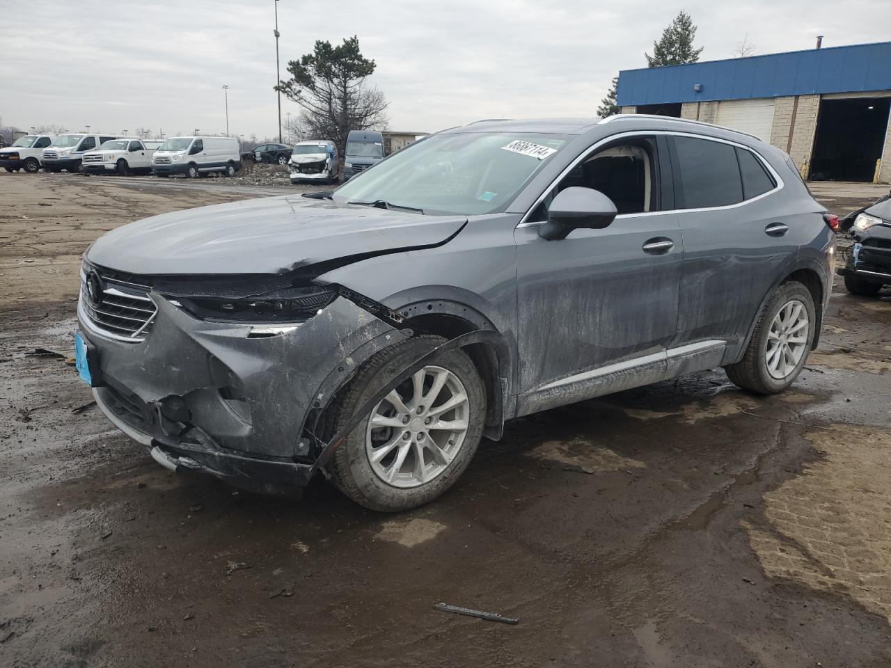 2021 Buick Envision Preferred продається в Woodhaven, MI - Front End