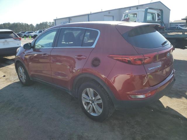  KIA SPORTAGE 2017 Бордовый