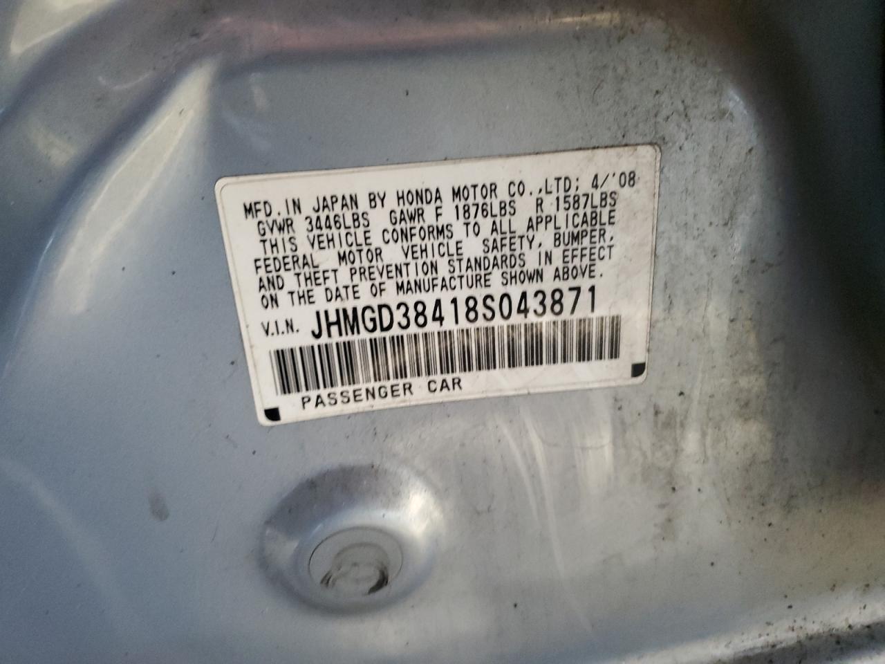 2008 Honda Fit - Image 12