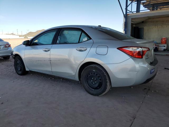  TOYOTA COROLLA 2016 Silver