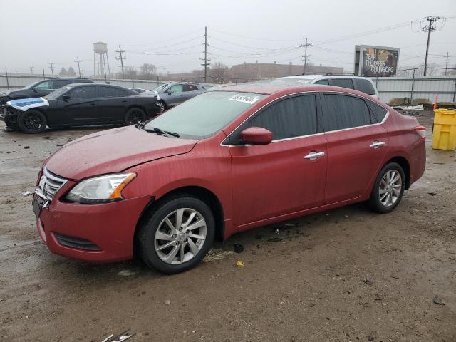  NISSAN SENTRA 2015 Czerwony