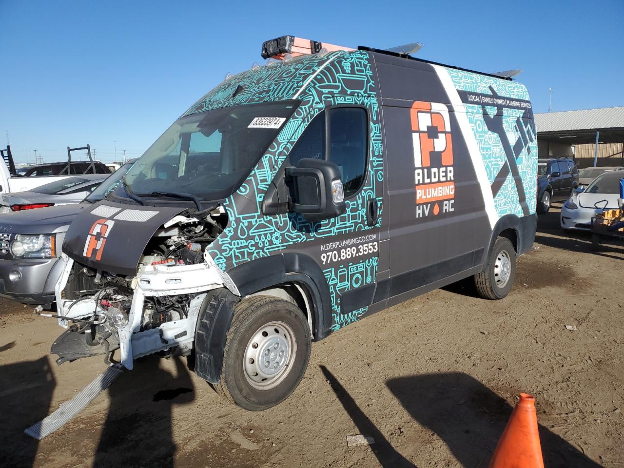 2022 Ram Promaster 1500 1500 High იყიდება Brighton-ში, CO - Front End