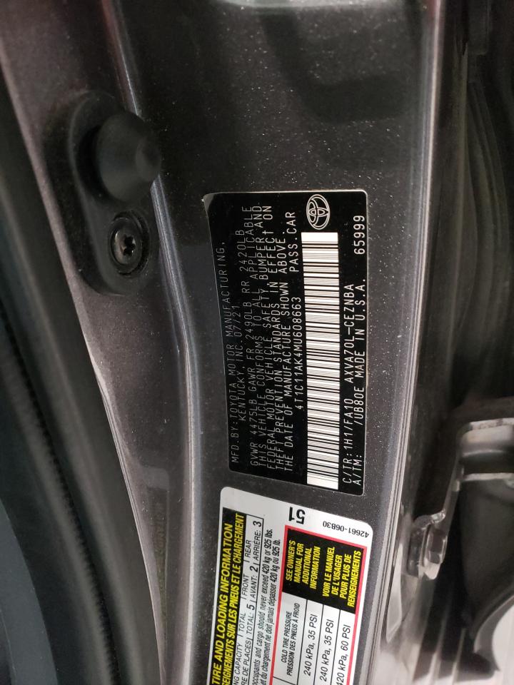 2021 Toyota Camry - Image 12