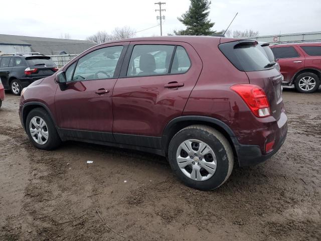  CHEVROLET TRAX 2017 Бургунди