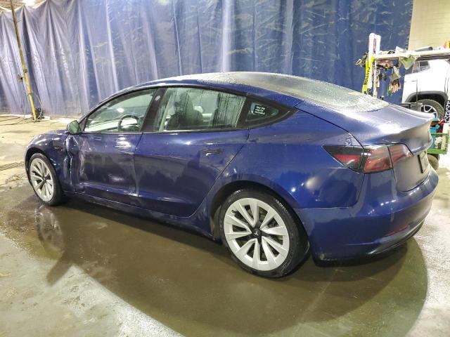  TESLA MODEL 3 2022 Blue