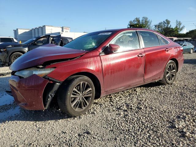  TOYOTA CAMRY 2017 Бургунді