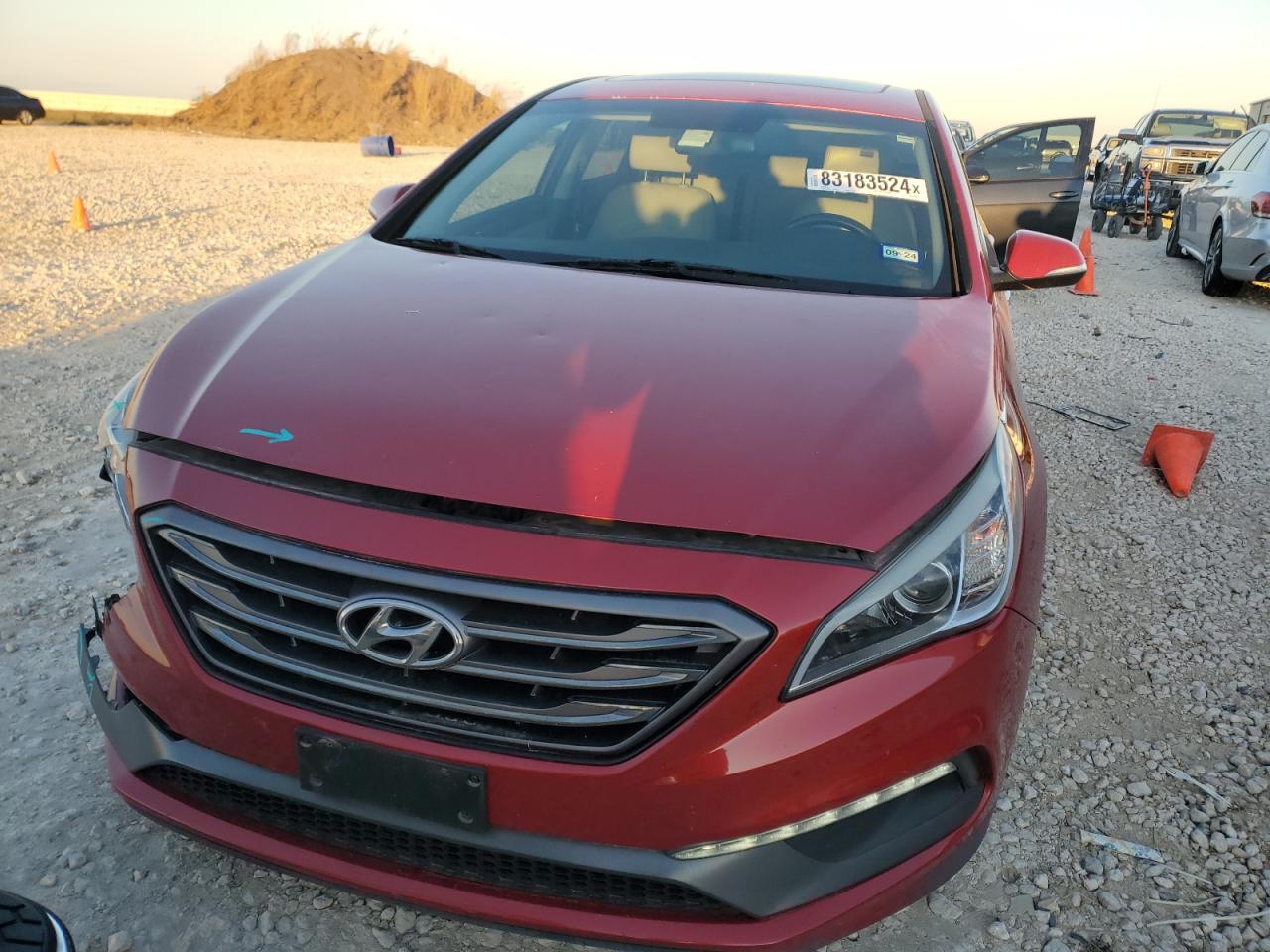 VIN 5NPE34AF8HH469052 2017 HYUNDAI SONATA no.5