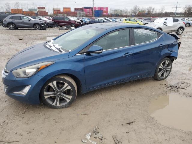  HYUNDAI ELANTRA 2014 Blue