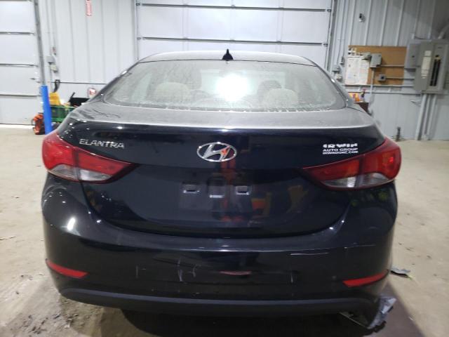 Sedans HYUNDAI ELANTRA 2016 Black