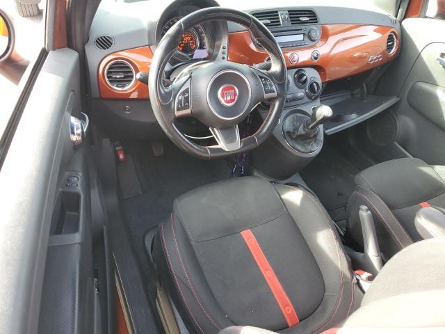  FIAT 500 2013 Оранжевый