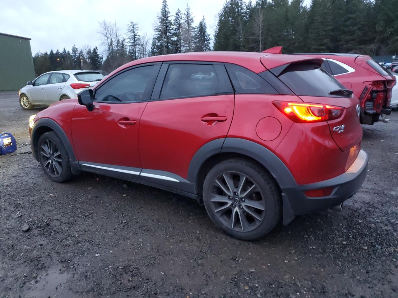 VIN JM1DKFD74H0165955 2017 MAZDA CX-3 no.2