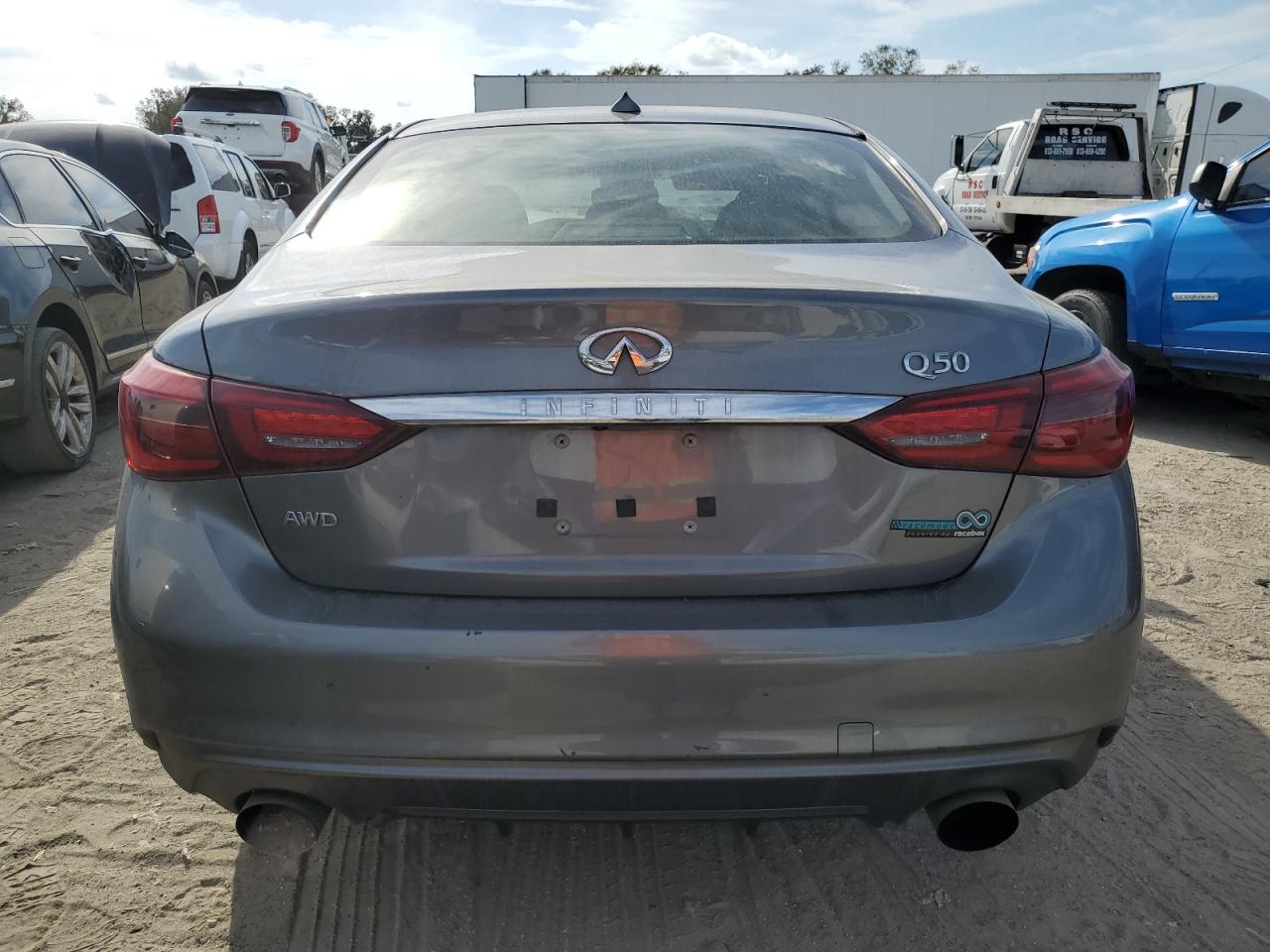 VIN JN1EV7AR3KM593901 2019 INFINITI Q50 no.6