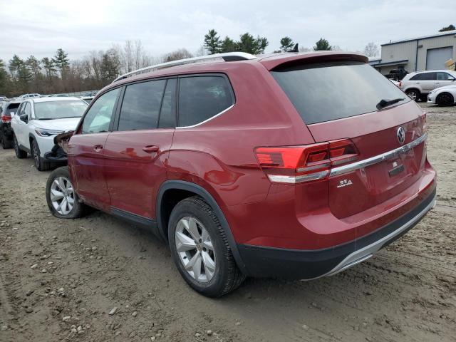  VOLKSWAGEN ATLAS 2018 Красный