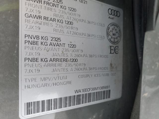 2021 AUDI Q3 PREMIUM PLUS S LINE 45