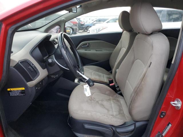 Sedans KIA RIO 2016 Burgundy