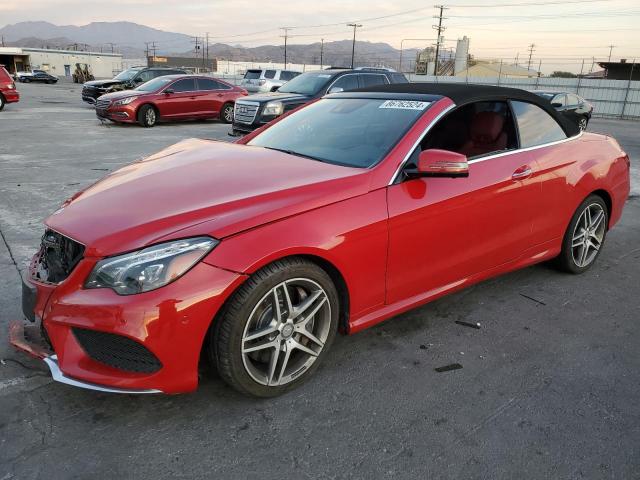  MERCEDES-BENZ E-CLASS 2014 Czerwony