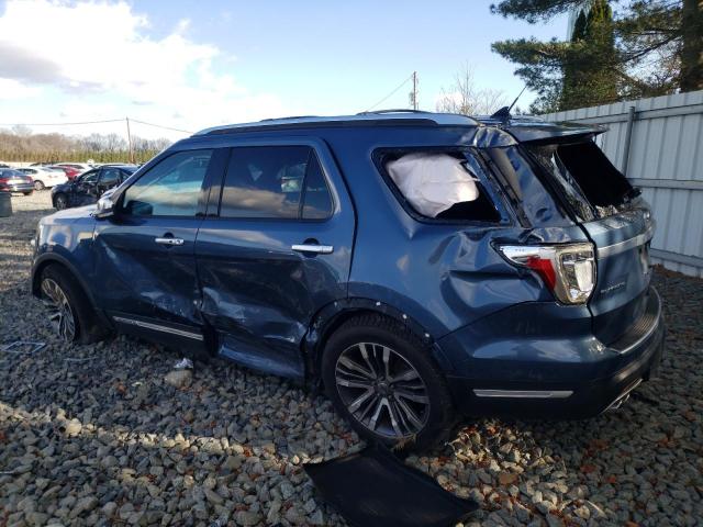  FORD EXPLORER 2018 Blue