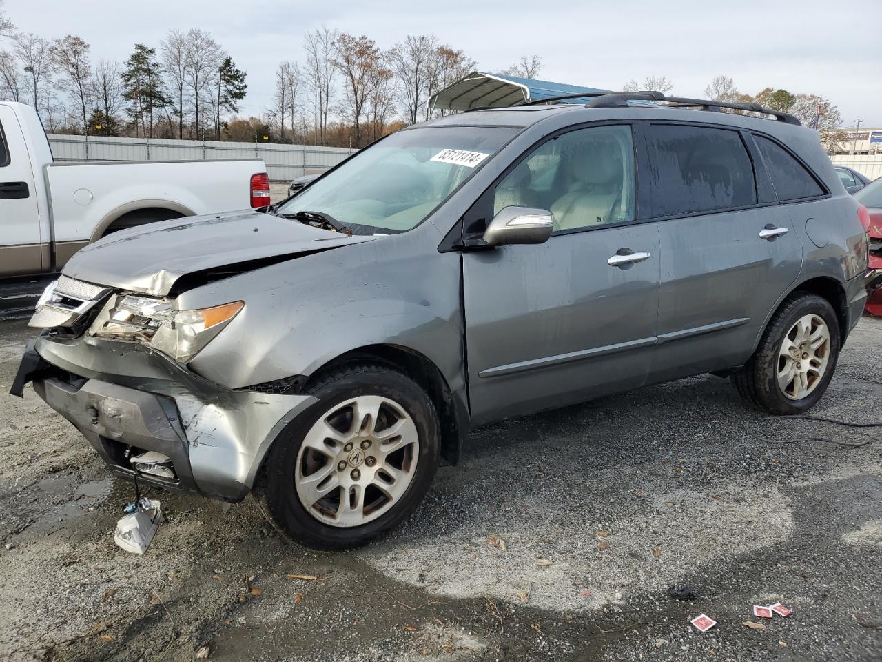 2009 Acura Mdx Technology للبيع في Spartanburg، SC - Front End