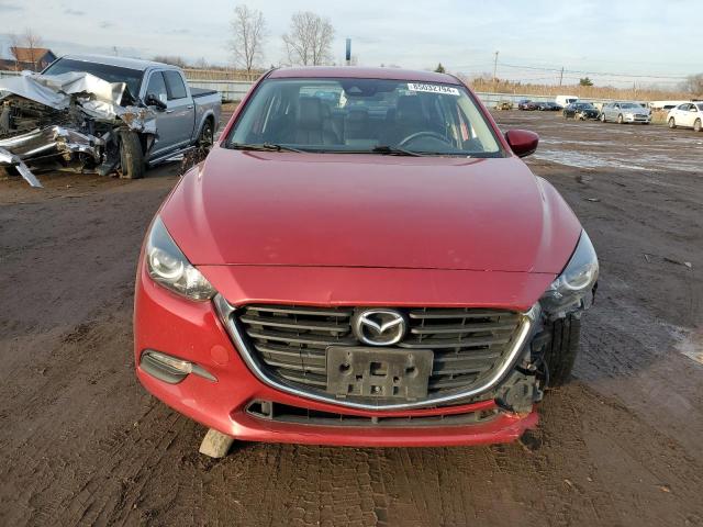  MAZDA 3 2018 Czerwony