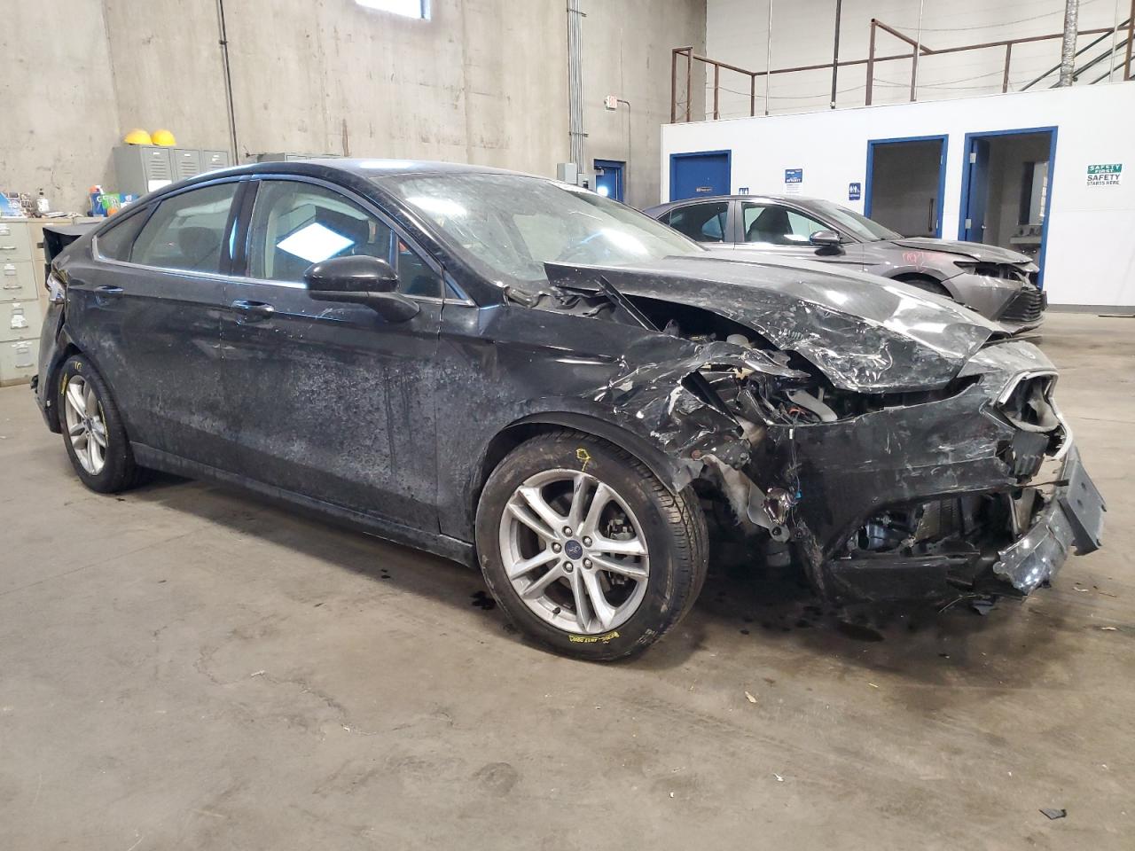 VIN 3FA6P0HD7JR148277 2018 FORD FUSION no.4