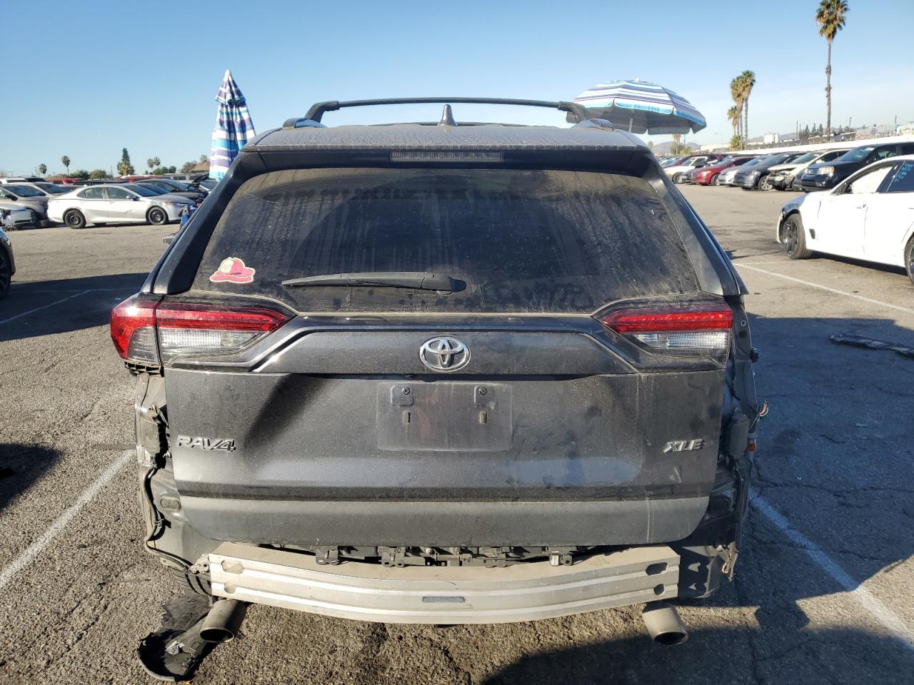 VIN 2T3C1RFVXMC097552 2021 TOYOTA RAV4 no.6