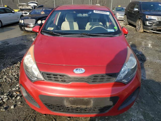  KIA RIO 2012 Czerwony