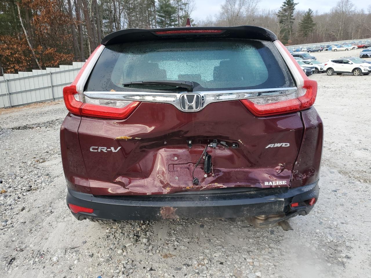 VIN 2HKRW6H38KH233668 2019 HONDA CRV no.6