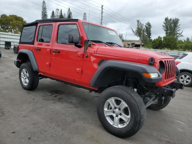  JEEP WRANGLER 2018 Red