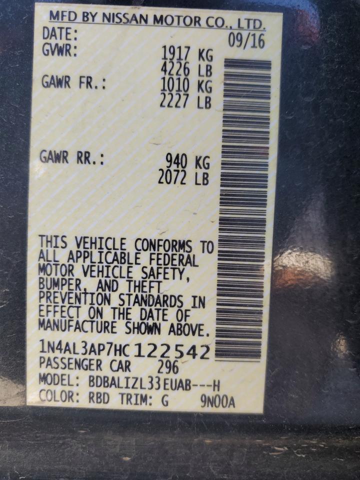 2017 Nissan Altima - Image 12