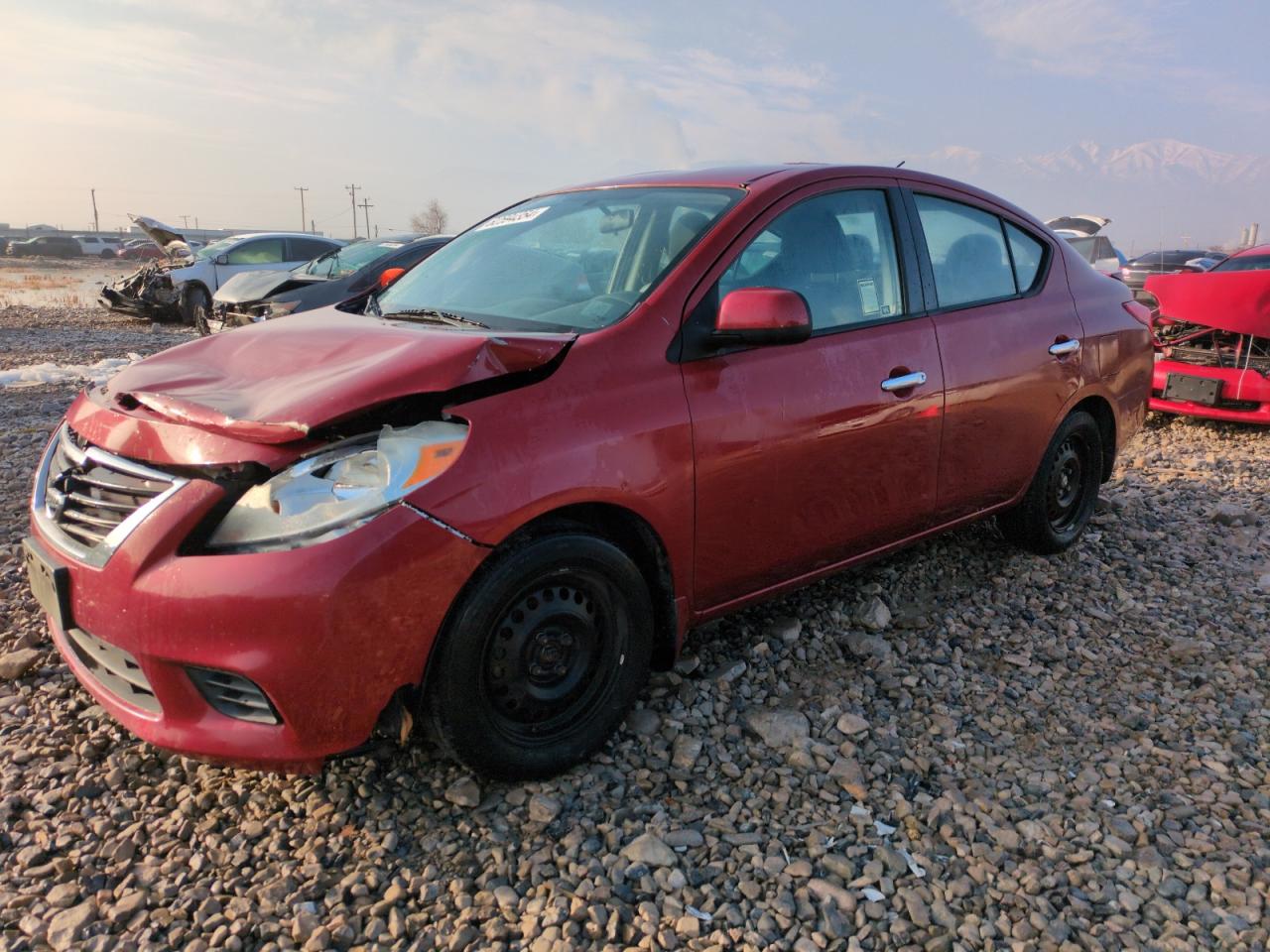 VIN 3N1CN7AP1EL877774 2014 NISSAN VERSA no.1