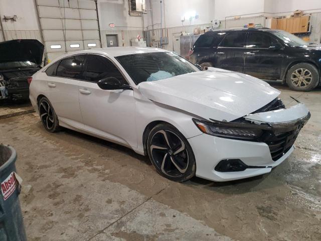 HONDA ACCORD 2022 Білий