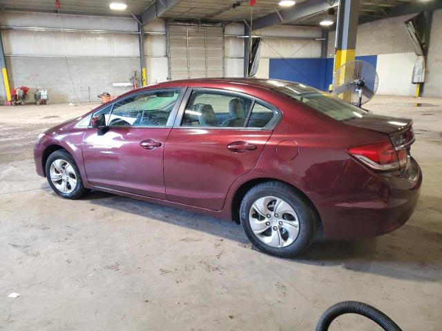  HONDA CIVIC 2015 Burgundy