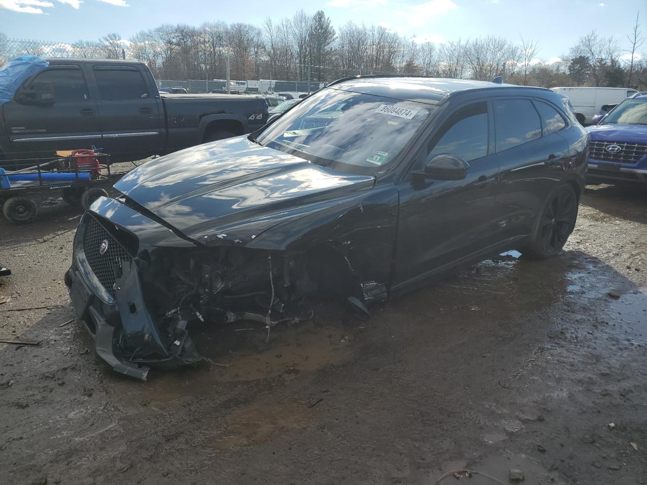 2018 Jaguar F-Pace S продається в Chalfont, PA - Front End