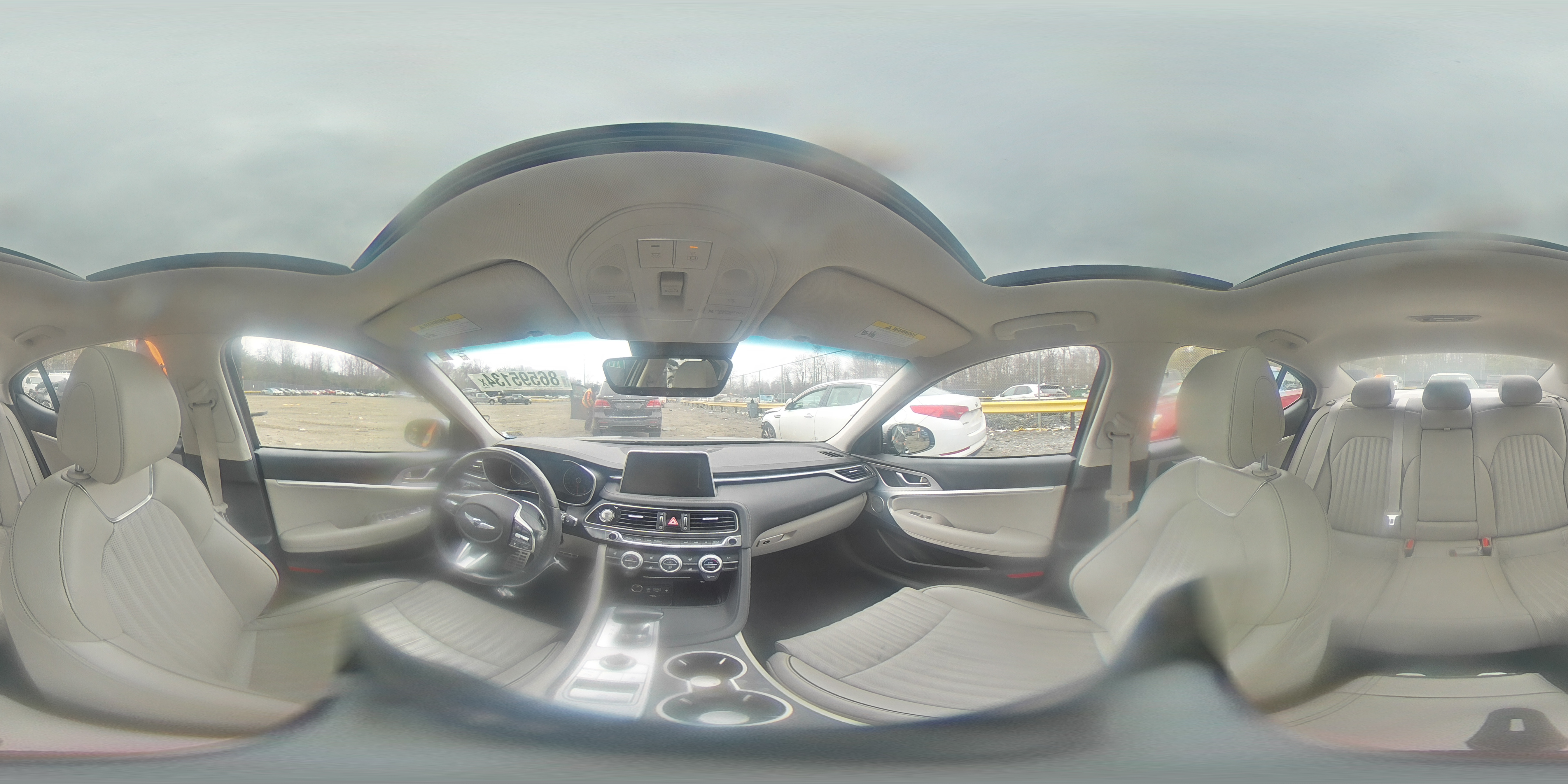 2020 Genesis G70 Elite VIN: KMTG74LE6LU050831 Lot: 86906644