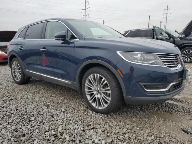  LINCOLN MKX 2018 Синий