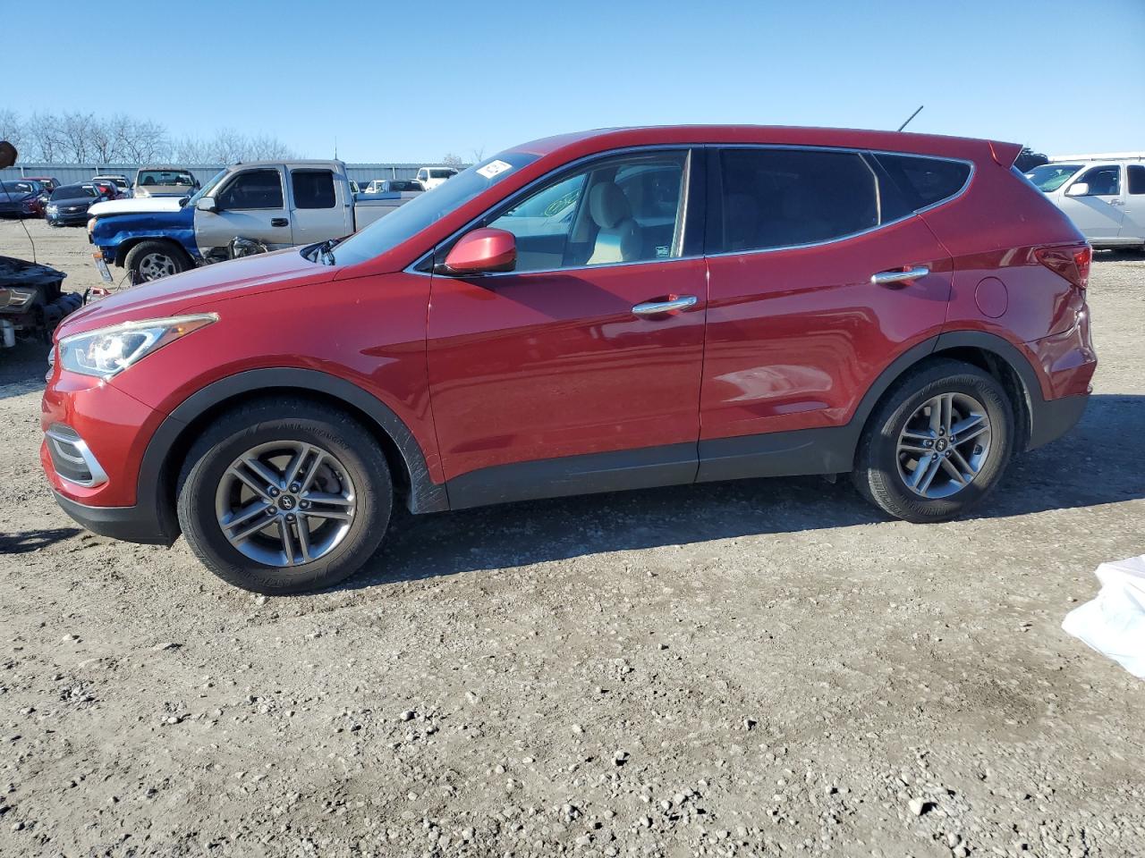 VIN 5XYZTDLB5JG550941 2018 HYUNDAI SANTA FE no.1