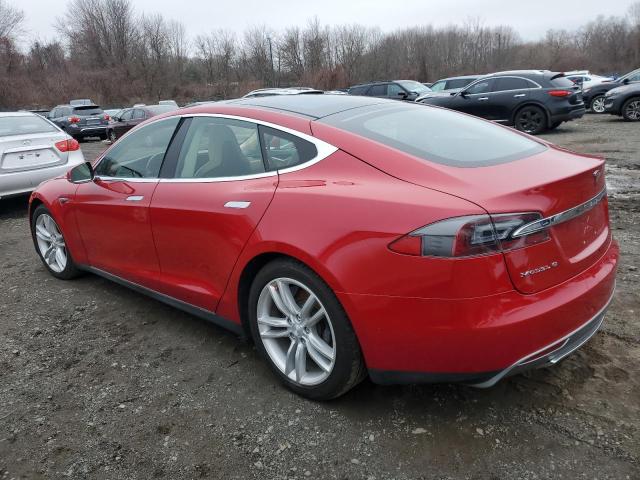 Hatchbacks TESLA MODEL S 2015 Red